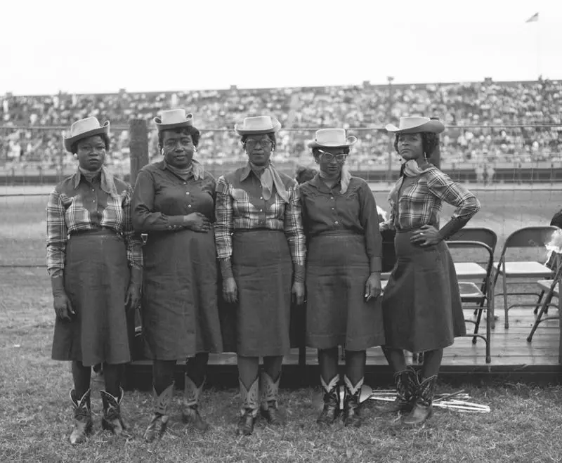 A group of singers from the Goree Unit at the Texas Prison Rodeo (Source: Texas Department of Criminal Justice)